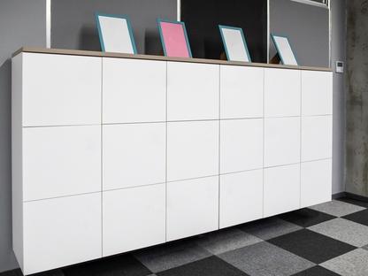 Hängekommode planen Große weiße Kommode zum aufhängen